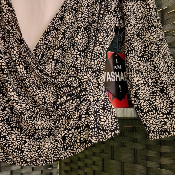 NWT R&K Originals Petite black and cream 2 piece set size 16P - Picture 3 of 6